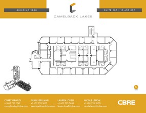 2850 E Camelback Rd, Phoenix, AZ à louer Plan d’étage– Image 1 sur 1