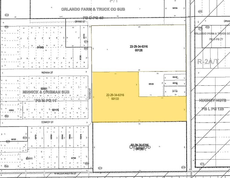 1028 Woods St, Orlando, FL à louer - Plan cadastral – Image 3 sur 3