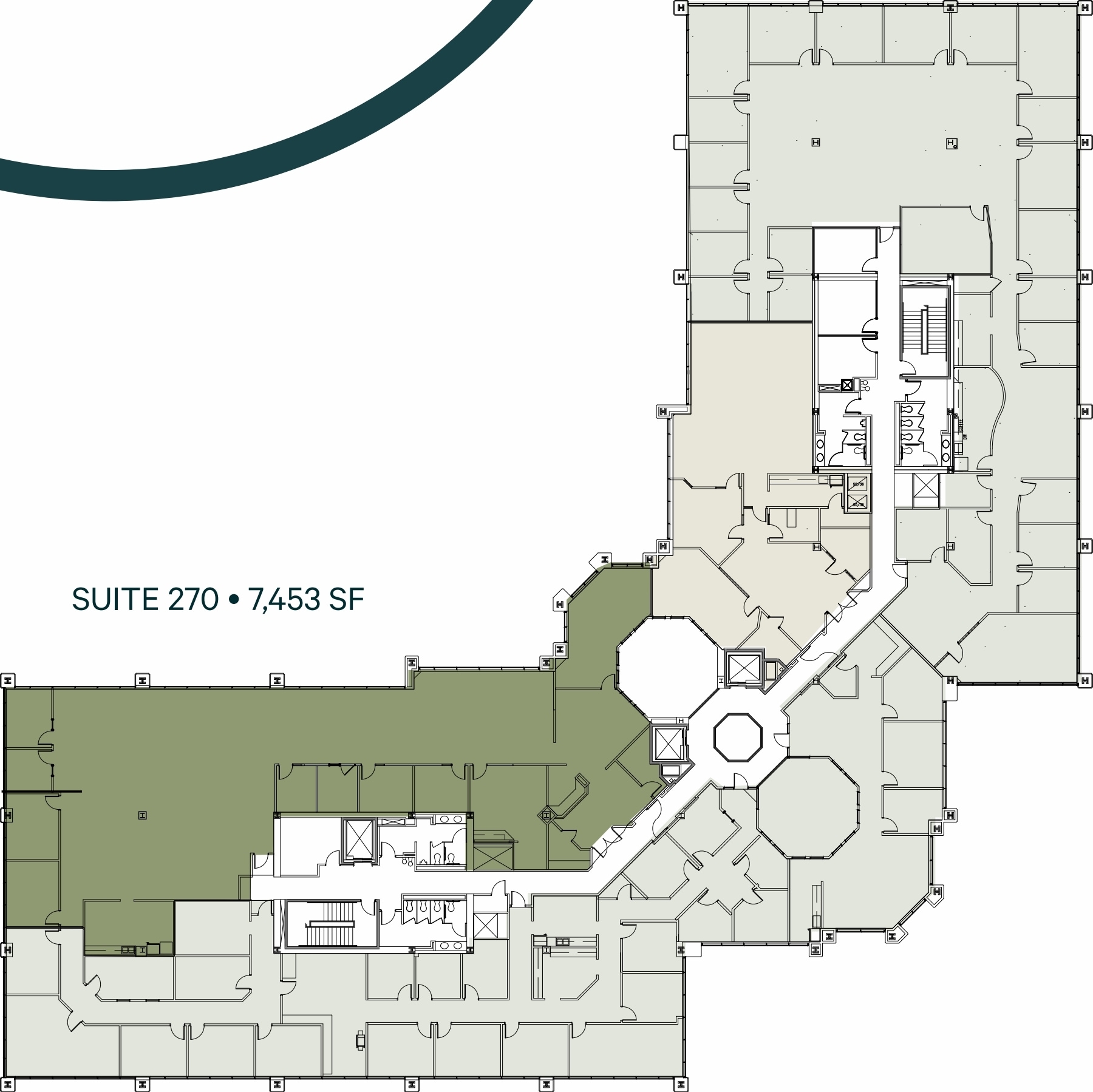 430 Davis Dr, Morrisville, NC à louer Plan d’étage– Image 1 sur 1