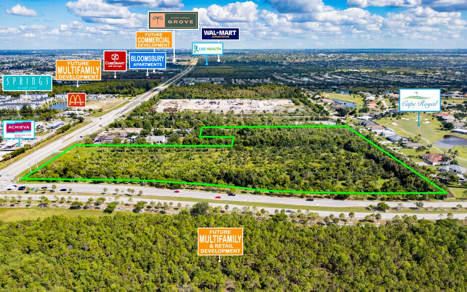 3144 SW Pine Island Rd, Cape Coral, FL à vendre - Aérien – Image 3 sur 9