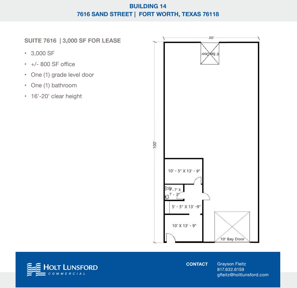 2501-2519 Gravel Dr, Fort Worth, TX à louer Plan d’étage– Image 1 sur 1