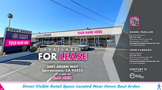 Plus de détails pour 2401 Arden Way, Sacramento, CA - Local commercial à louer