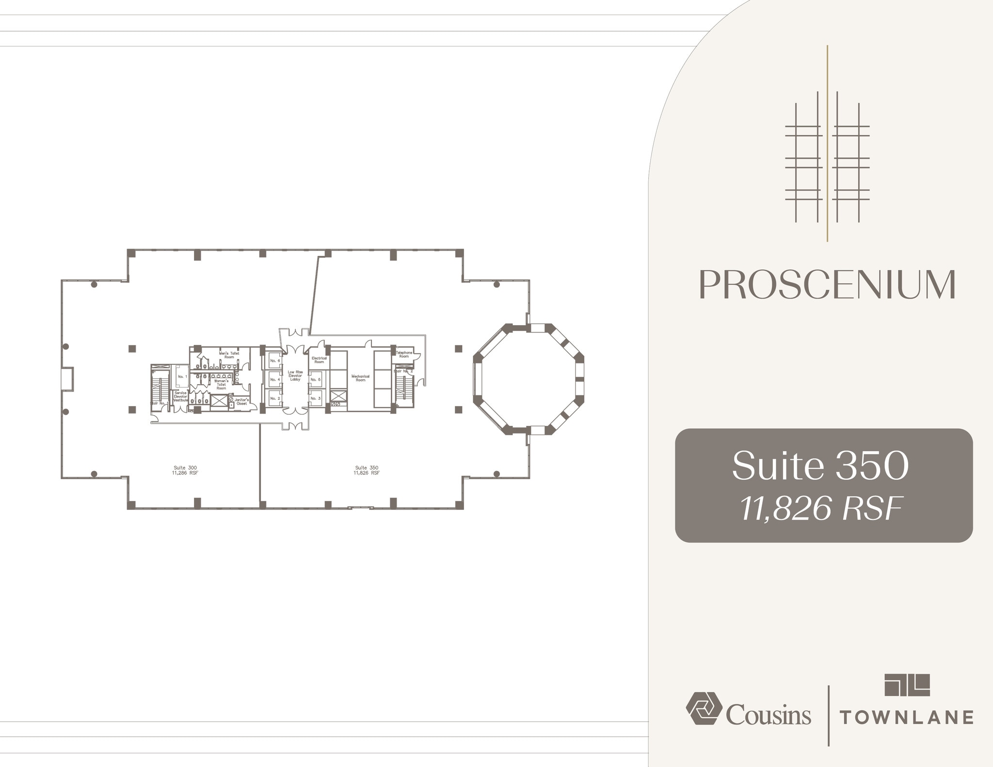 1170 Peachtree St, Atlanta, GA à louer Plan d’étage– Image 1 sur 1
