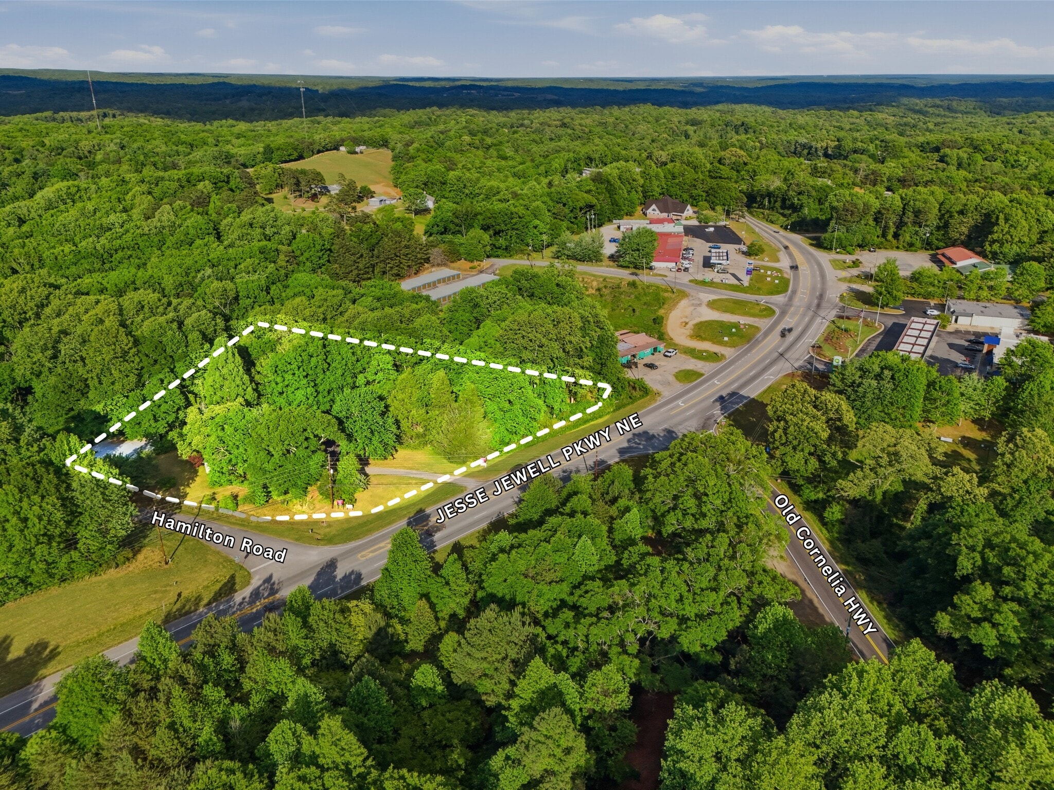 2285 Jesse Jewell Pky, Gainesville, GA à vendre Aérien– Image 1 sur 14