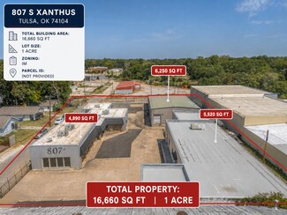 Plus de détails pour 807 S Xanthus Ave, Tulsa, OK - Industriel/Logistique à louer