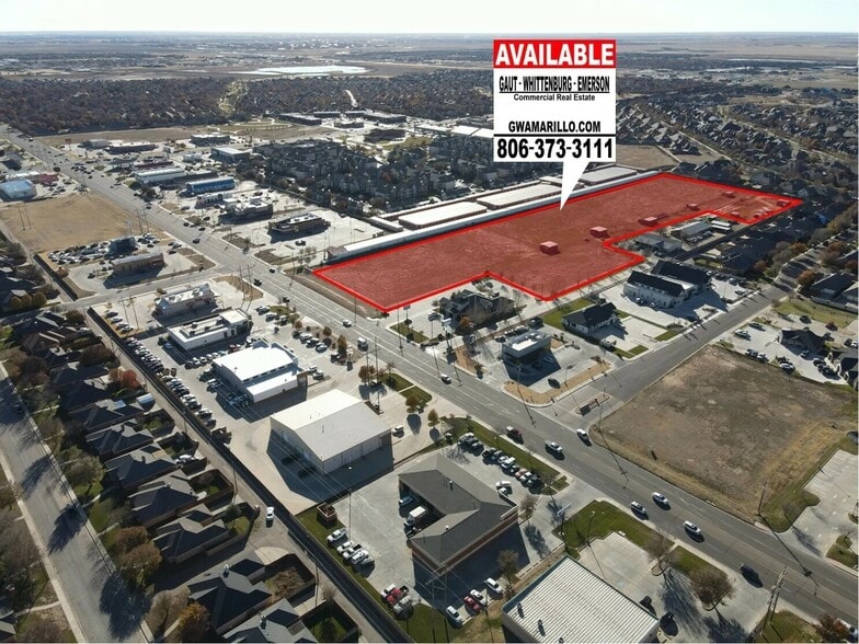 Coulter and Hillside, Amarillo, TX à vendre - Aérien – Image 2 sur 3