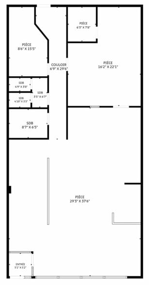 1260-1290 Rue Jarry E, Montréal, QC à louer - Plan d’étage – Image 2 sur 2