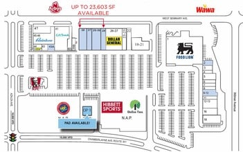 5206-5246 Chamberlayne Rd, Richmond, VA à louer Plan de site– Image 1 sur 1