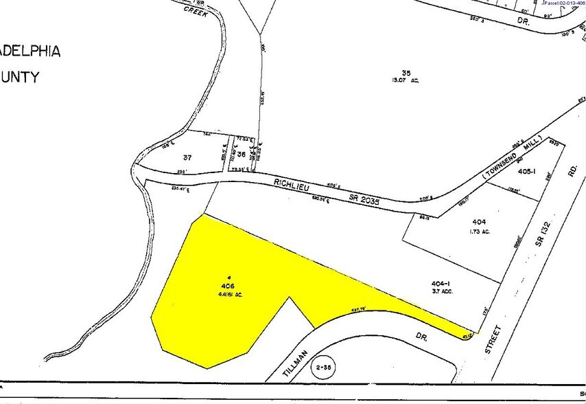 3260 Tillman Dr, Bensalem, PA à louer - Plan cadastral – Image 2 sur 4
