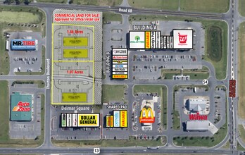 38613-38661 Sussex Hwy, Delmar, DE à louer Plan de site– Image 1 sur 5