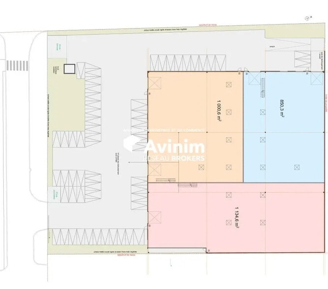 Industriel/Logistique dans Persan à vendre - Plan de site – Image 1 sur 3