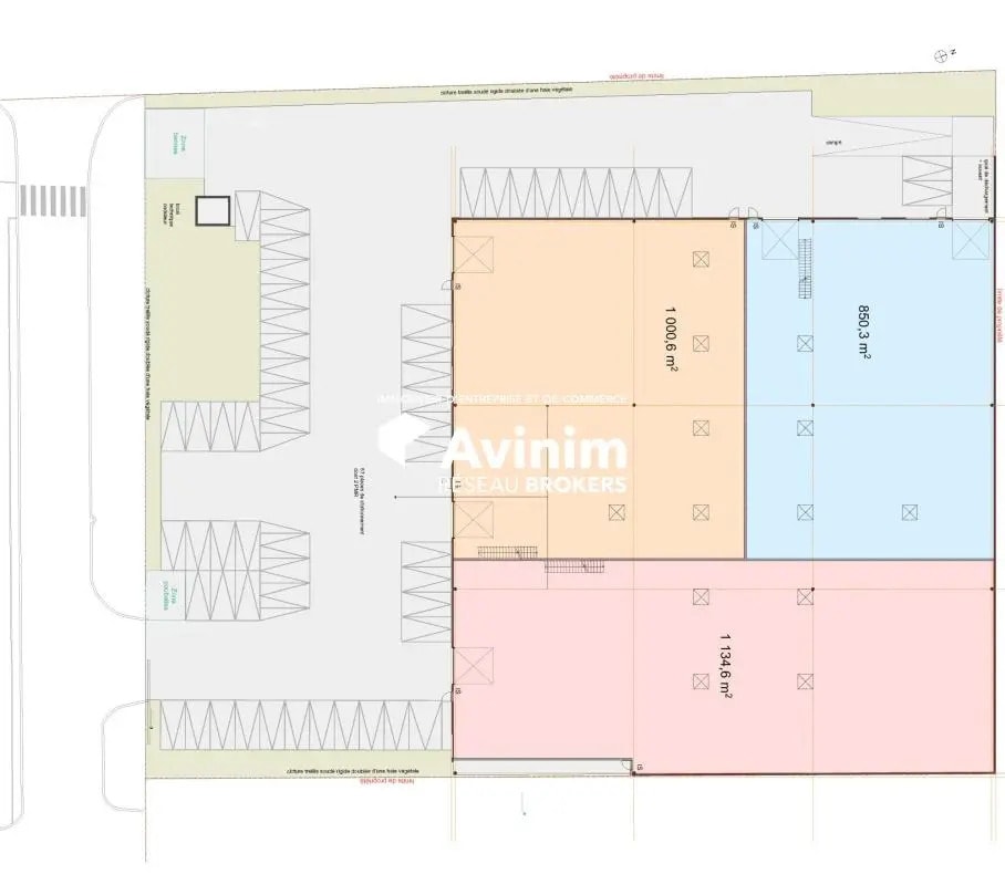 Industriel/Logistique dans Persan à vendre Plan de site– Image 1 sur 4