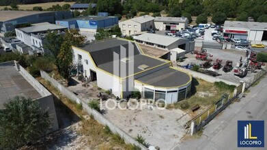 Saint-Cannat, BDR - VUE AÉRIENNE  vue de carte