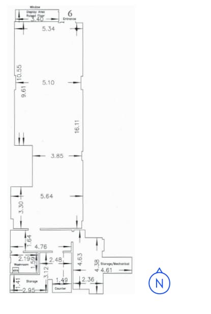 105 21st St, Saskatoon, SK à louer Plan d’étage– Image 1 sur 1