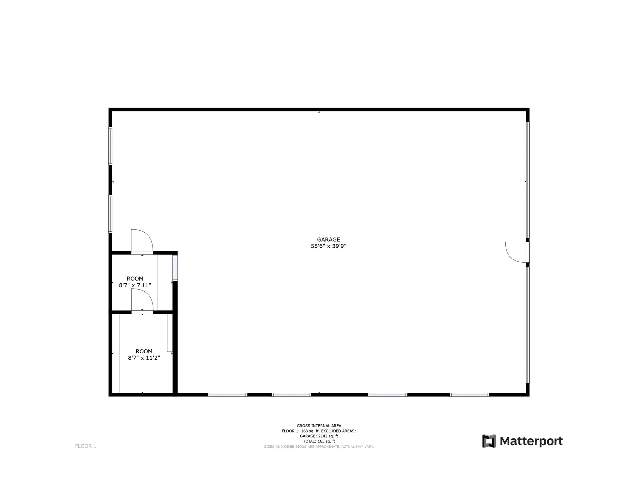 712 W Airline Ave, Gastonia, NC à louer Plan d’étage– Image 1 sur 2