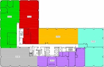 411 E Franklin St, Richmond, VA à louer Plan d’étage– Image 2 sur 2