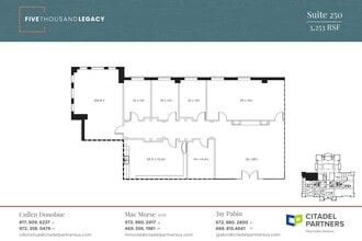 5000 Legacy Dr, Plano, TX à louer Plan d’étage– Image 1 sur 1