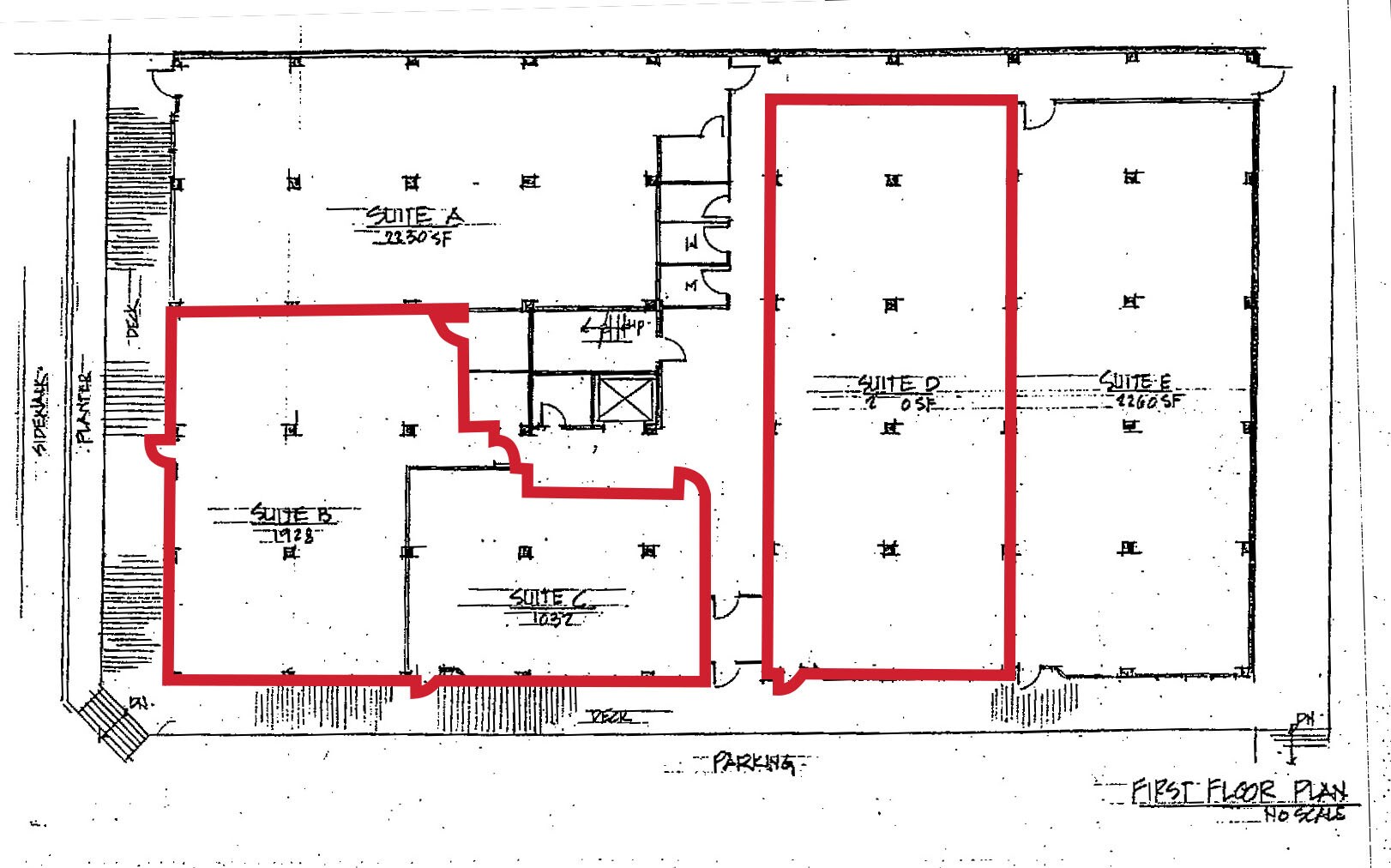 230 N Mosley St, Wichita, KS à louer Plan d’étage– Image 1 sur 1