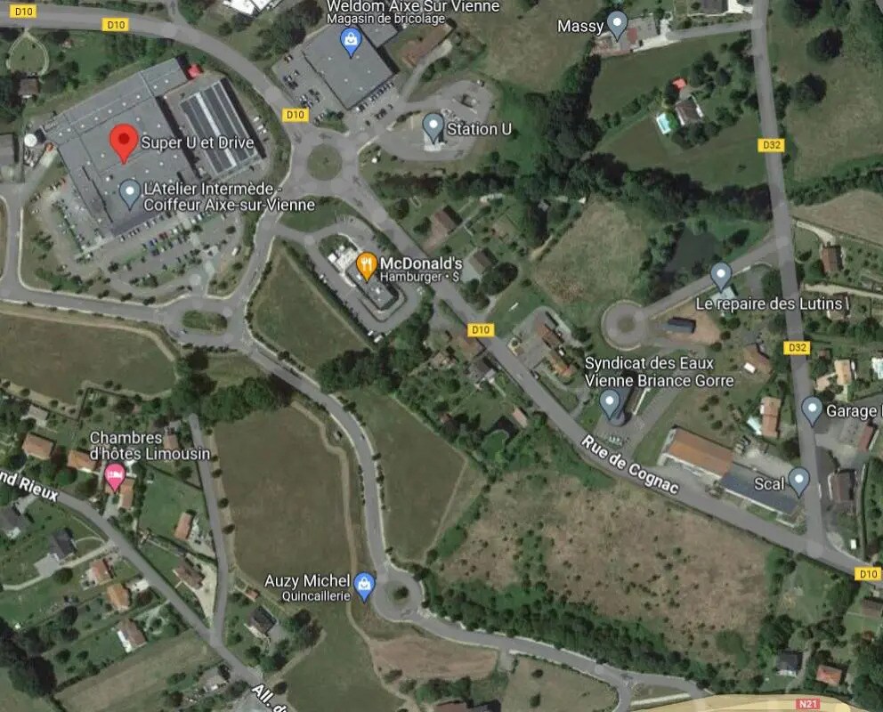 Terrain dans Aixe-sur-Vienne à vendre Photo de l’immeuble– Image 1 sur 3