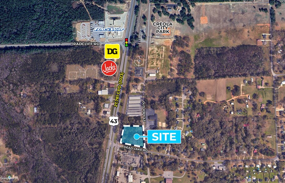 U.S. Highway 43 Hwy, Creola, AL à vendre - Aérien – Image 3 sur 5