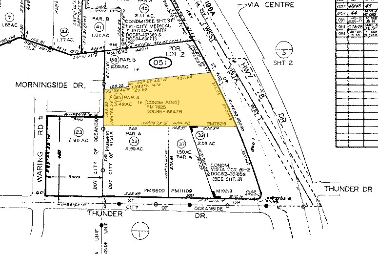 2067 W Vista Way, Vista, CA à louer - Plan cadastral – Image 2 sur 10