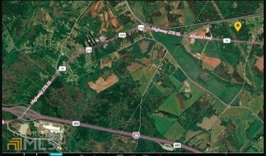5841 Altanta Hwy, Rutledge, GA - Vue aérienne vue de carte - Image1