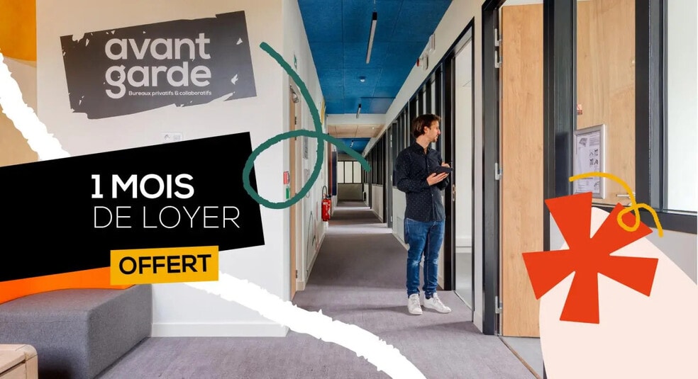 Bureau dans Avrillé à louer - Photo de l’immeuble – Image 1 sur 8