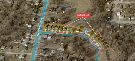 1225 E Paragon, Springfield, MO - VUE AÉRIENNE vue de carte - Image1