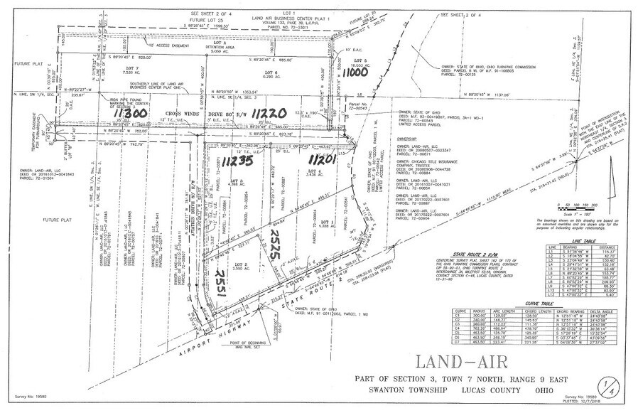 11000 Crosswinds, Swanton, OH à louer - Plan de site – Image 2 sur 3