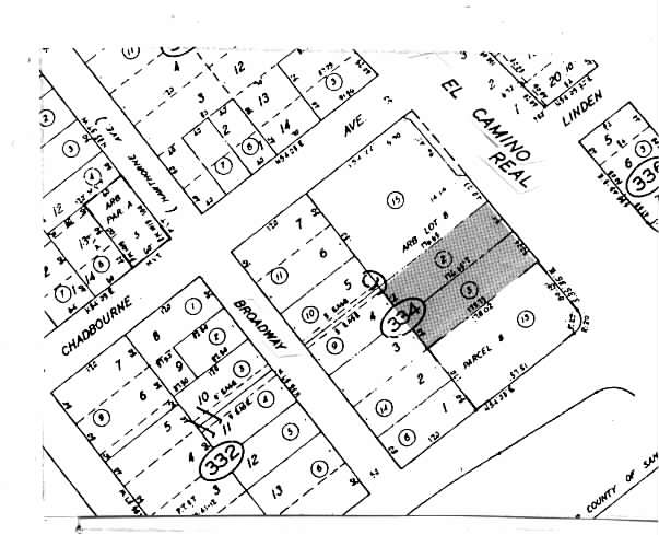 9 El Camino Real, Millbrae, CA à louer - Plan cadastral – Image 2 sur 4