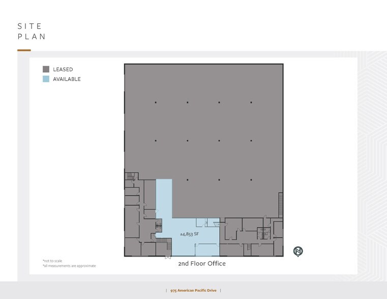 975 American Pacific Dr, Henderson, NV à louer - Plan de site – Image 2 sur 9