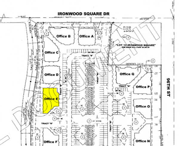 9941 N 95th St, Scottsdale, AZ à louer - Plan cadastral – Image 2 sur 4