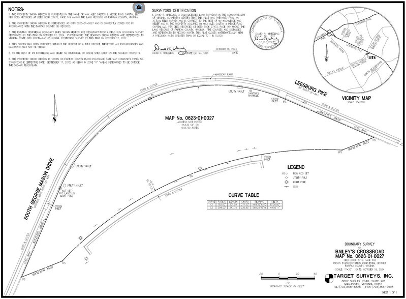 3701 S George Mason Dr, Falls Church, VA à vendre - Plan cadastral – Image 2 sur 7