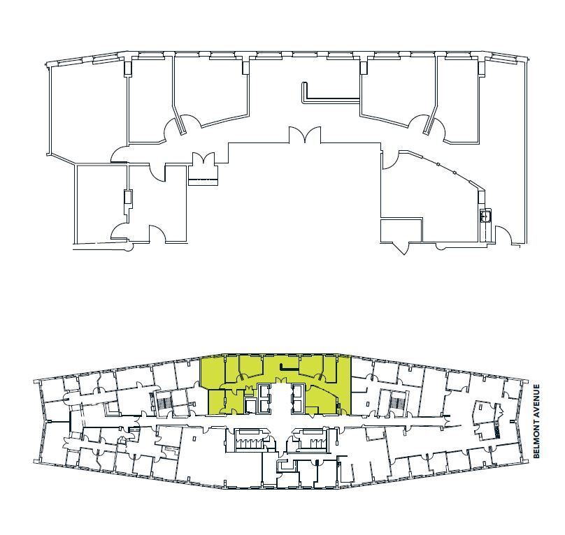 1 Belmont Ave, Bala Cynwyd, PA à louer Plan d’étage– Image 1 sur 1