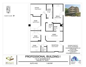 1151 N Buckner Blvd, Dallas, TX à louer Plan d’étage– Image 1 sur 1