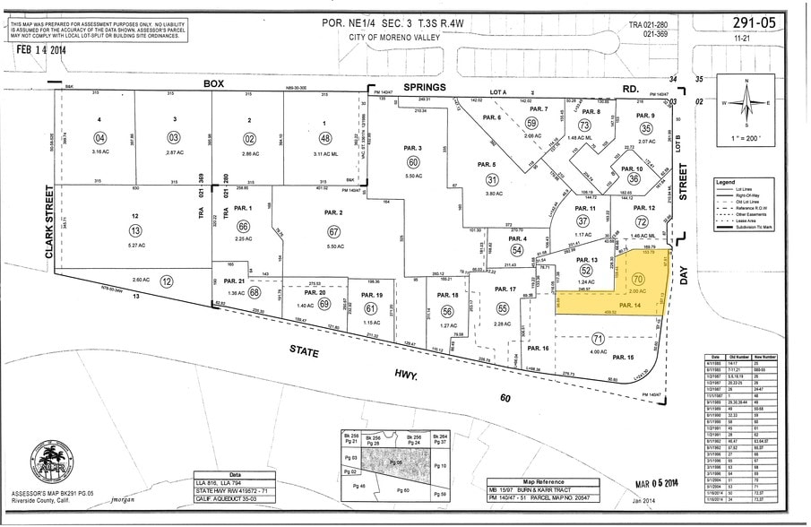 12125 Day St, Moreno Valley, CA à louer - Plan cadastral – Image 2 sur 19