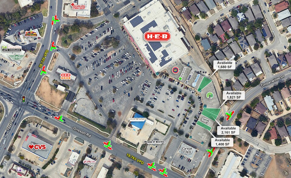 9179-9255 Grissom Rd, San Antonio, TX à louer - Photo de l’immeuble – Image 3 sur 6