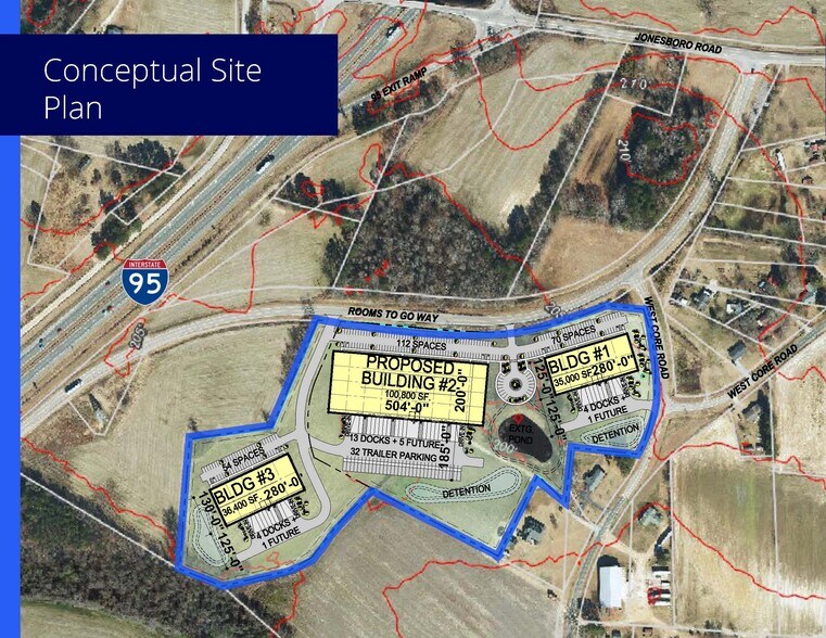 1103 W Core Rd, Dunn, NC à vendre - Photo de l’immeuble – Image 2 sur 3