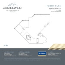 2001 W Camelback Rd, Phoenix, AZ à louer Plan d’étage– Image 1 sur 2