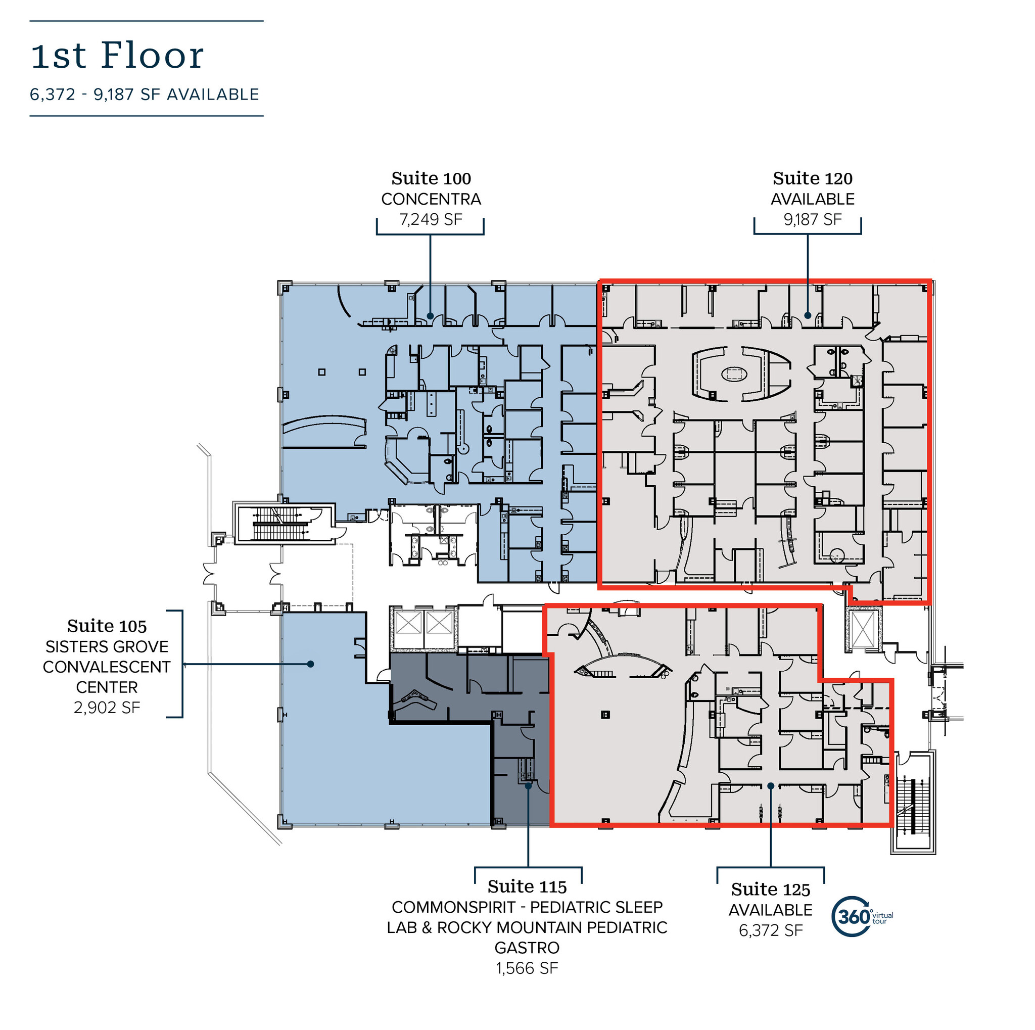 6011 E Woodmen Rd, Colorado Springs, CO à louer Plan d’étage– Image 1 sur 1