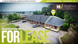 Plus de détails pour 1007 Windover Rd, Jonesboro, AR - Médical à louer