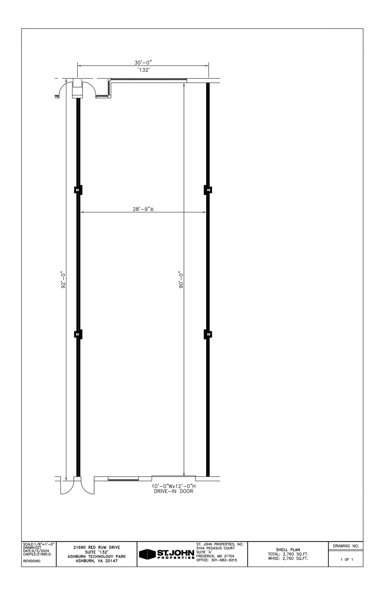 44190 Waxpool Rd, Ashburn, VA à louer Plan de site– Image 1 sur 1