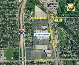 3725 S Saginaw St, Flint, MI - VUE AÉRIENNE  vue de carte - Image1