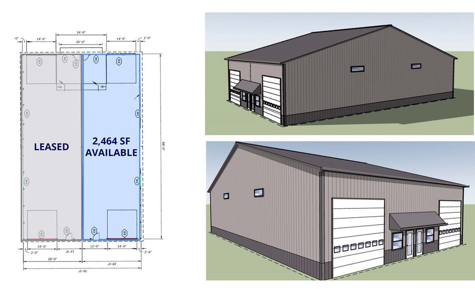 8451 S SR 39, Clayton, IN à louer - Photo de l’immeuble – Image 2 sur 3