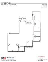 6365 NW 6th Way, Fort Lauderdale, FL à louer Plan d’étage– Image 1 sur 13