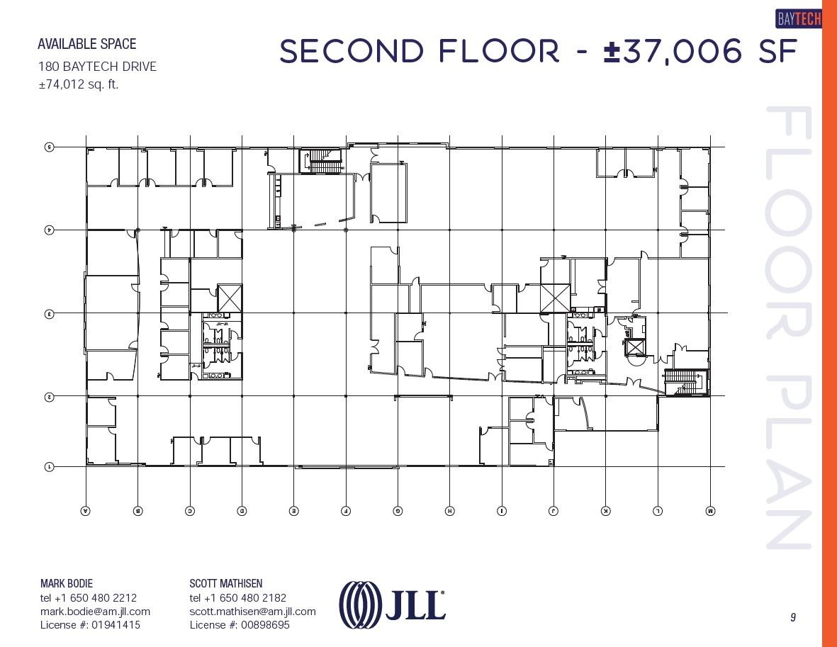 150 Baytech Dr, San Jose, CA à louer Plan d’étage– Image 1 sur 1