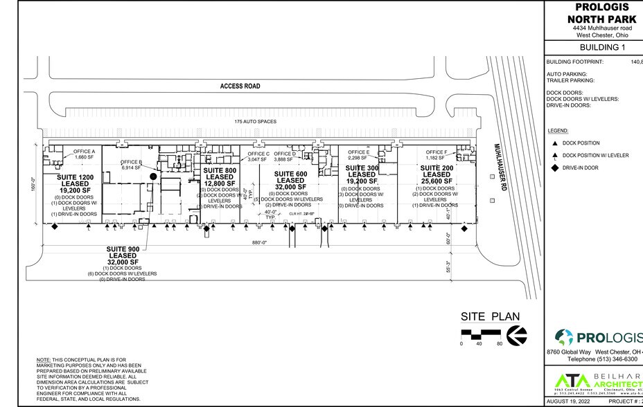 4434 Muhlhauser Rd, West Chester, OH à louer - Plan de site – Image 3 sur 4
