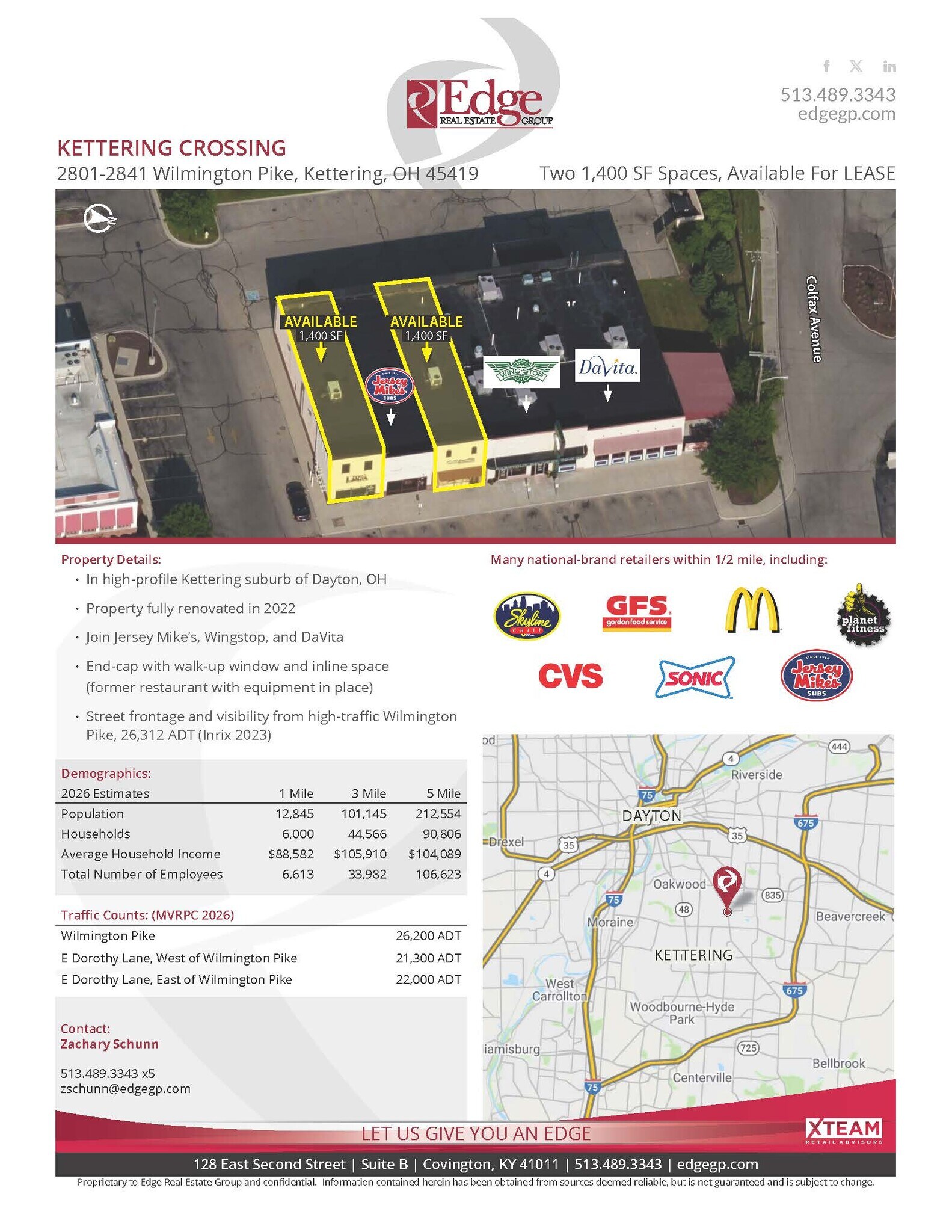 2801-2861 Wilmington Pike, Dayton, OH à louer Autre– Image 1 sur 6