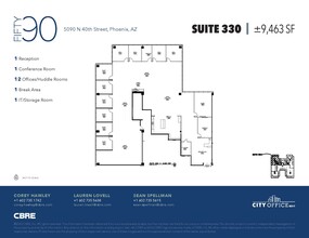5090 N 40th St, Phoenix, AZ à louer Plan d’étage– Image 1 sur 1