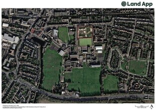 Land at Kingsham Rd, Chichester, WSX - Vue aérienne vue de carte